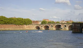 Photo TOULOUSE by VIET - Ski Nautique sur la Garonne
