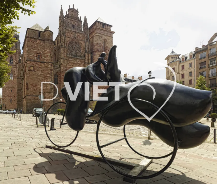 Photo TOULOUSE by VIET - Cathedrale de Rodez et Toutain