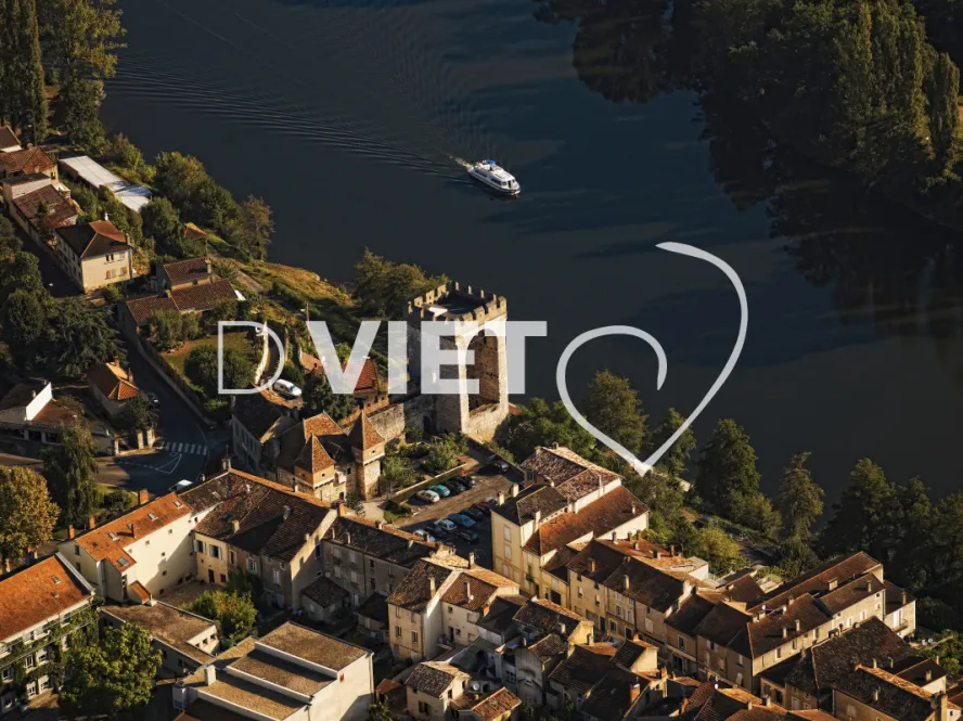 Photo TOULOUSE by VIET - vue aerienne lot et cahors