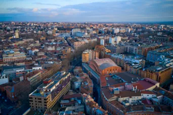 Photo TOULOUSE by VIET - Vue a&eacute;rienne Centre ville