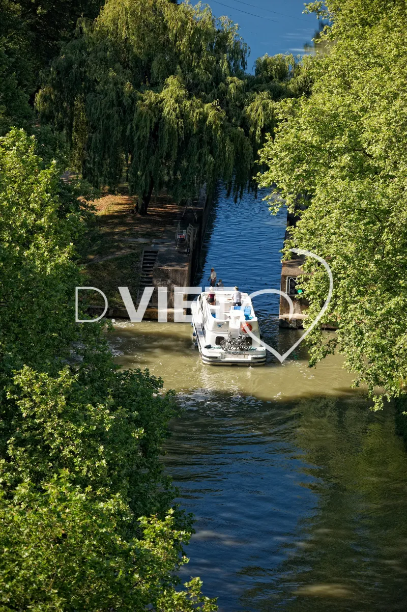 Photo TOULOUSE by VIET - Canal et écluse du Cacor