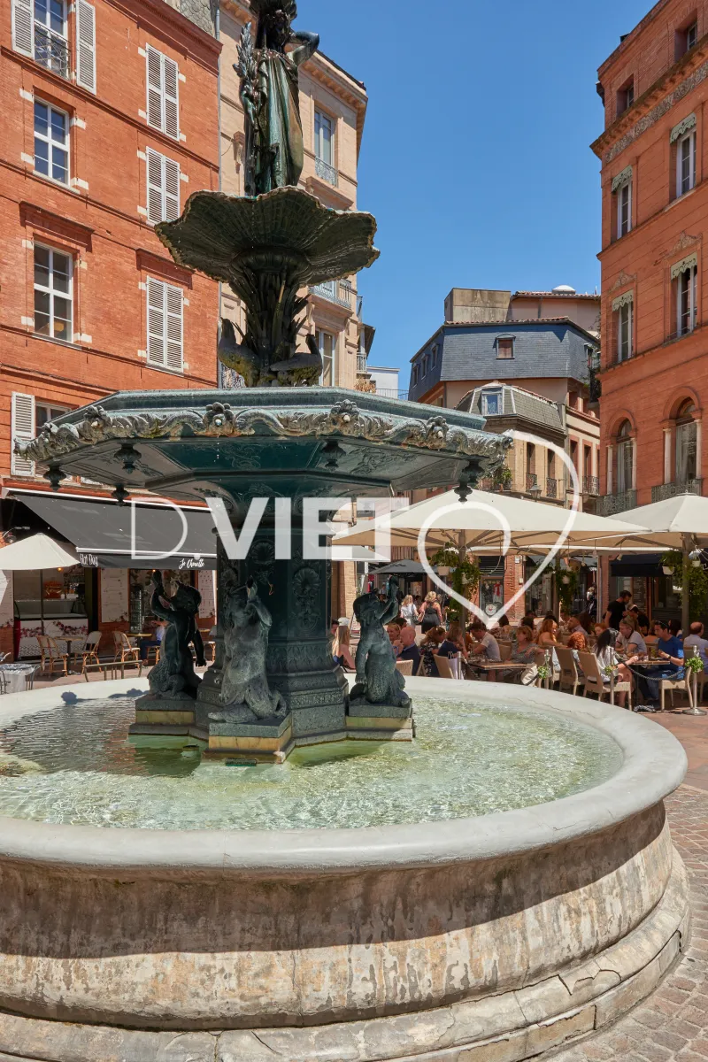 Photo TOULOUSE by VIET - dejeuner sur La place
