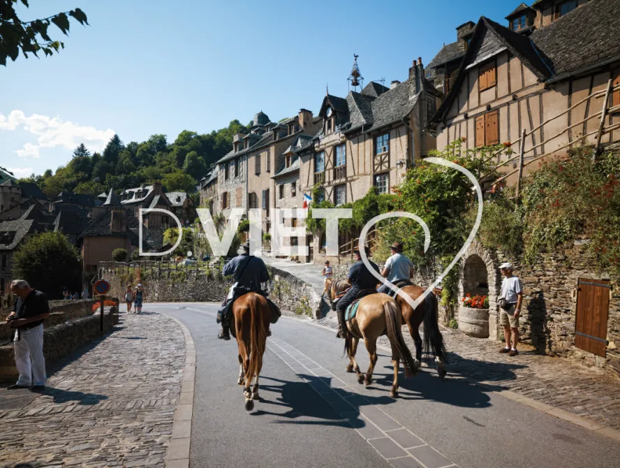 Photo TOULOUSE by VIET - Cavaliers sur les chemins de st jacques