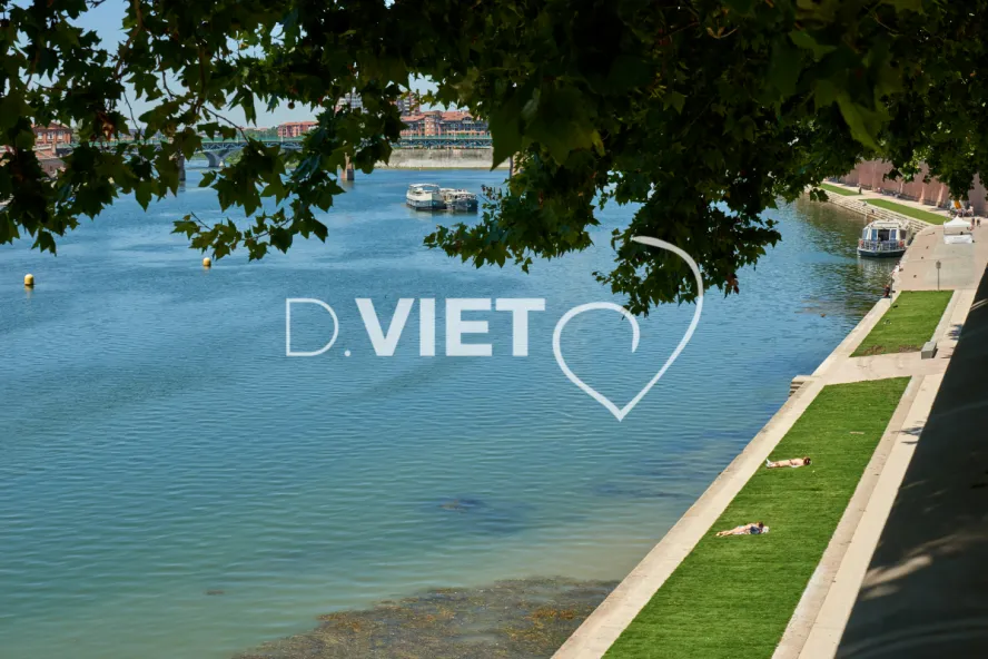 Photo TOULOUSE by VIET - les bords de garonne