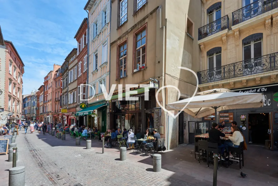 Photo TOULOUSE by VIET - terasse rue des Filatiers