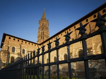 Photo TOULOUSE by VIET - Saint Sernin coucher de soleil