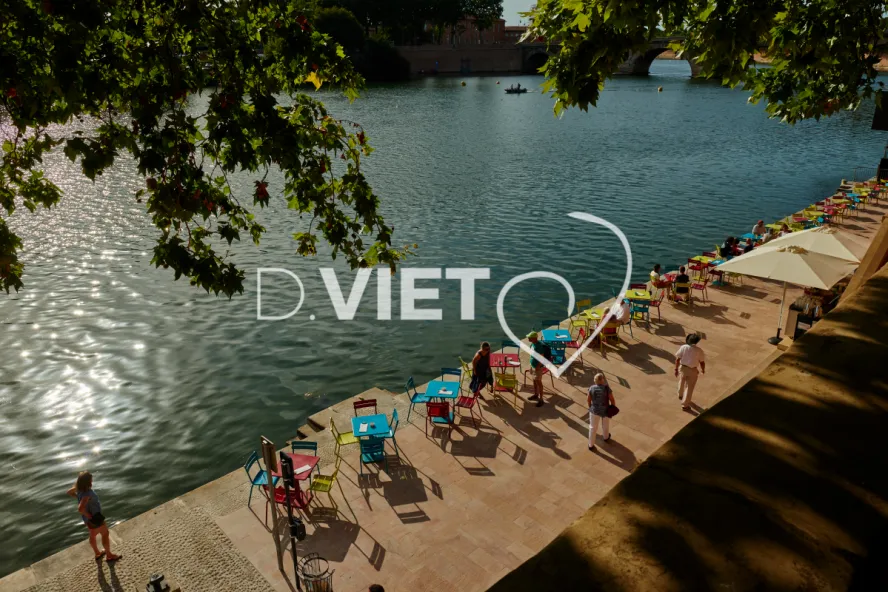 Photo TOULOUSE by VIET - la guinguette au bord de l'eau