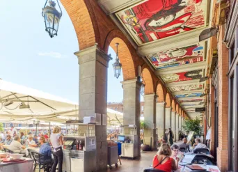 Photo TOULOUSE by VIET - capitole terasse et couvert Moretti