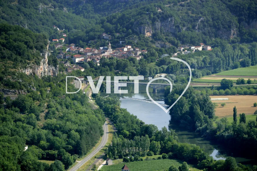 Photo TOULOUSE by VIET - 46 LE LOT ENTRE CIEURAC ET BOUZIES ©VIET 361.com