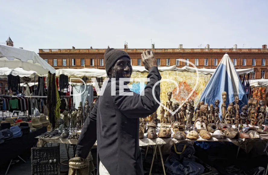 Photo TOULOUSE by VIET - Marché de la place du capitole