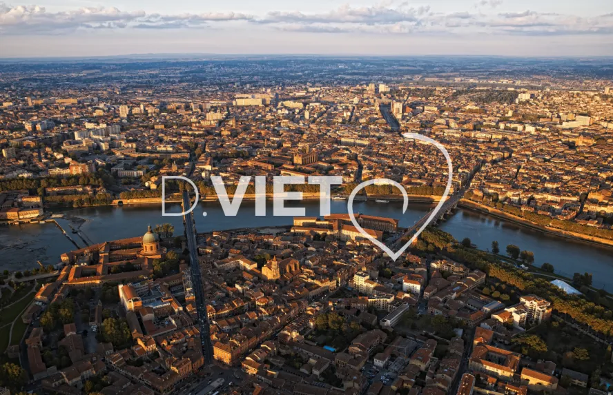 Photo TOULOUSE by VIET - Toulouse aérien