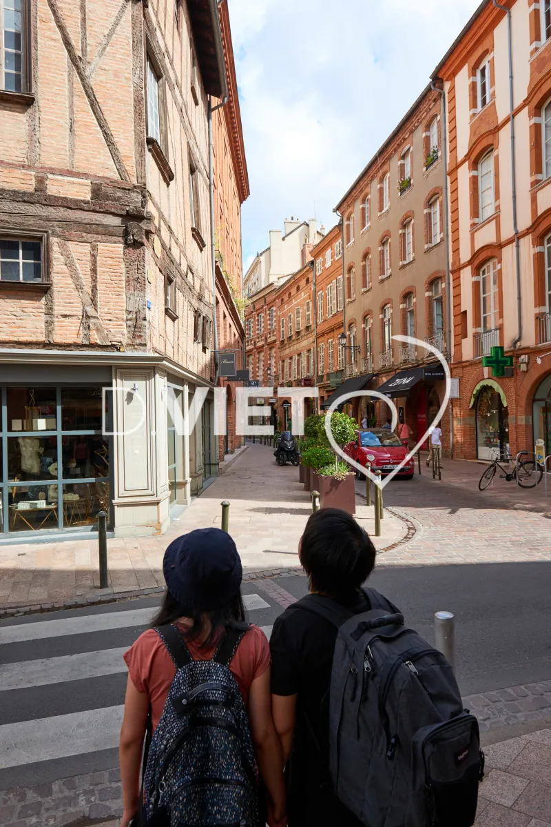 Photo TOULOUSE by VIET - touriste et colombage