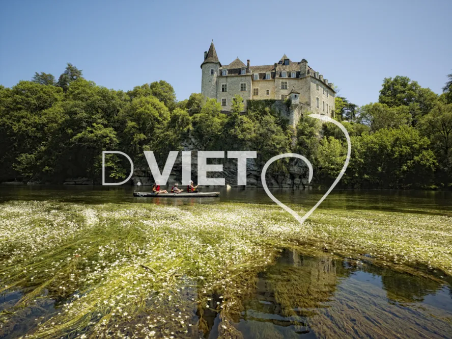 Photo TOULOUSE by VIET - Canoe sur la Dordogne lotoise
