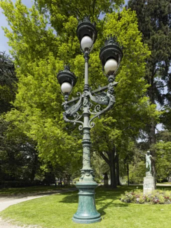 Photo TOULOUSE by VIET - Lampadaire jardin des plantes