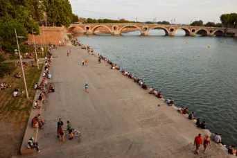 Photo TOULOUSE by VIET - coucher de soleil