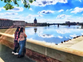 Photo TOULOUSE by VIET - Vue sur la Garonne