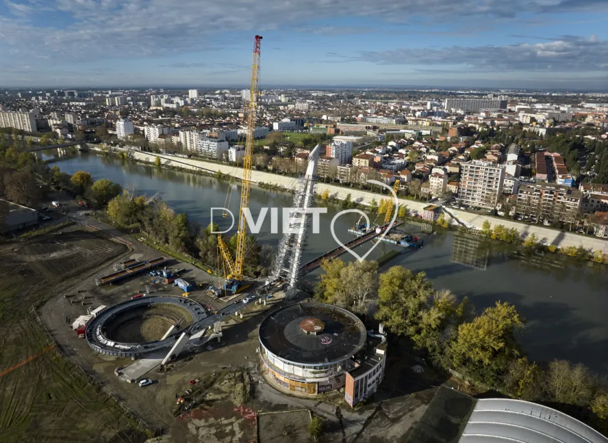 Photo TOULOUSE by VIET - passerelle RAPAS