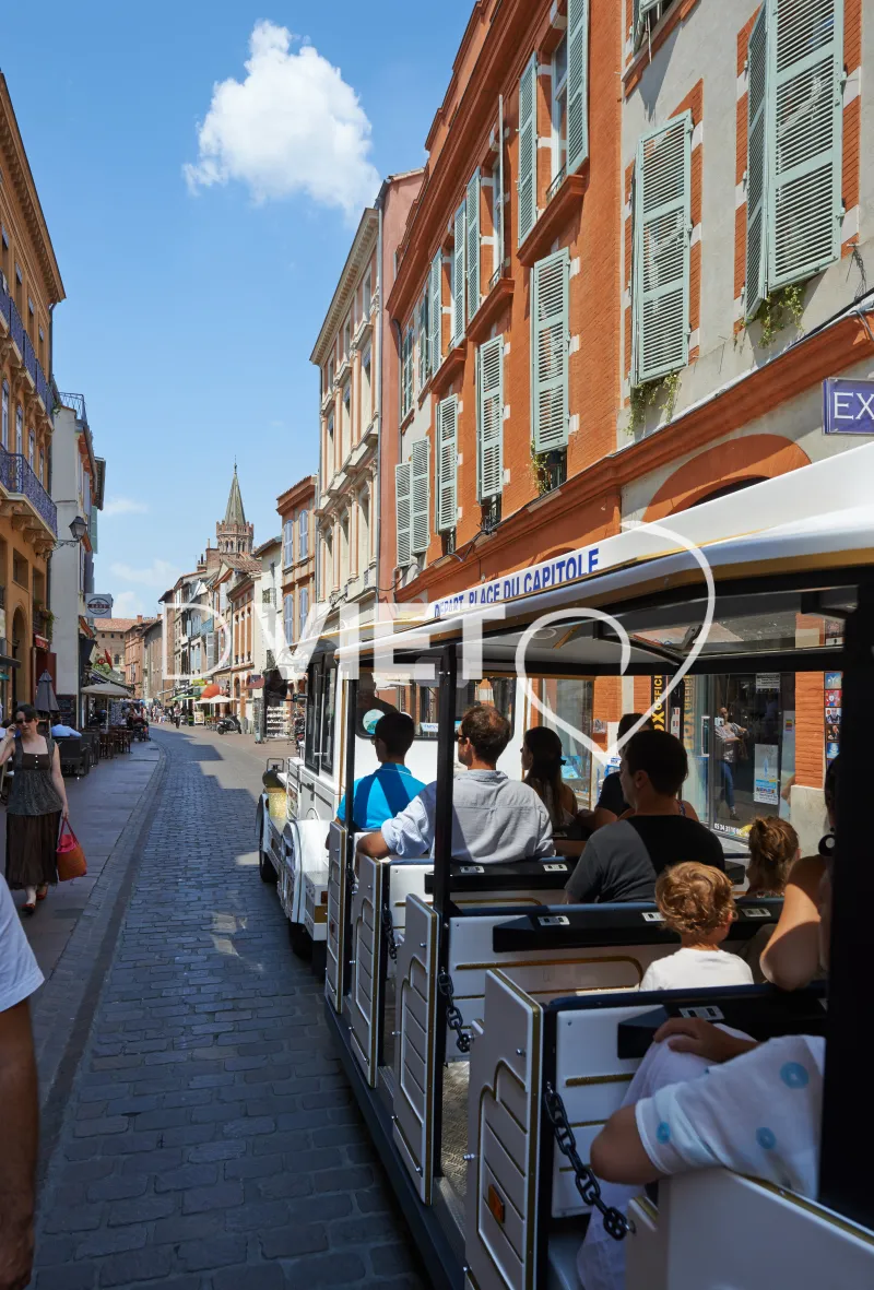 Photo TOULOUSE by VIET - Petit train touristique