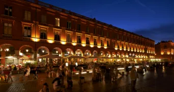 Photo TOULOUSE by VIET - Le Capitole de nuit