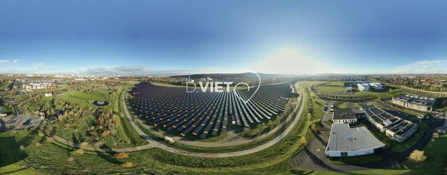 Photo TOULOUSE by VIET - Centrale solaire Toulouse Oncopole