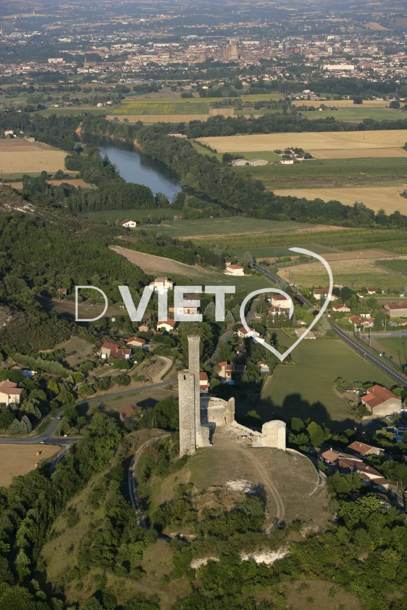Photo TOULOUSE by VIET - 81CHATEAU CASTELNAU DE LEVIS N43°56296 E002°04597 ©VIET 361.com