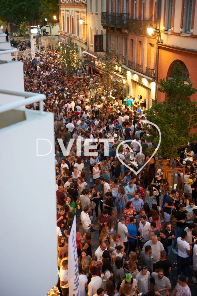 Photo TOULOUSE by VIET - Nocturne Marche Victor Hugo