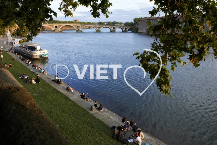 Photo TOULOUSE by VIET - Daurade Garonne pont neuf