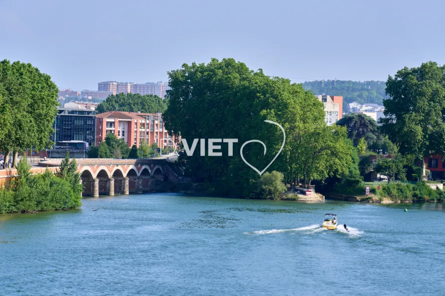 Photo TOULOUSE by VIET - Pont du halage de Tounis