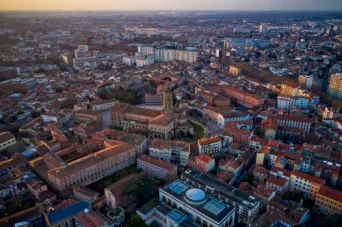 Photo TOULOUSE by VIET - Vue a&eacute;rienne Centre ville