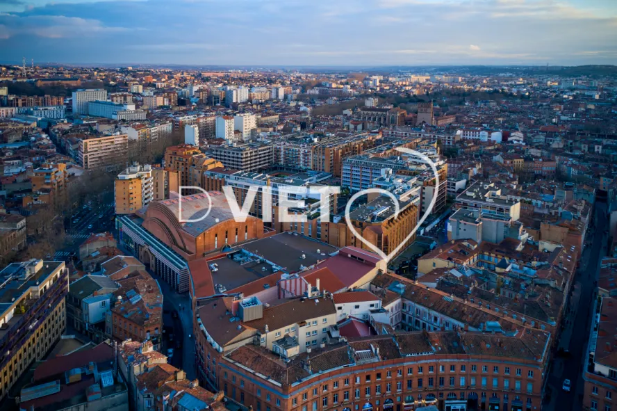 Photo TOULOUSE by VIET - Vue aérienne Centre ville