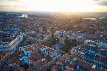 Photo TOULOUSE by VIET - Vue a&eacute;rienne Centre ville