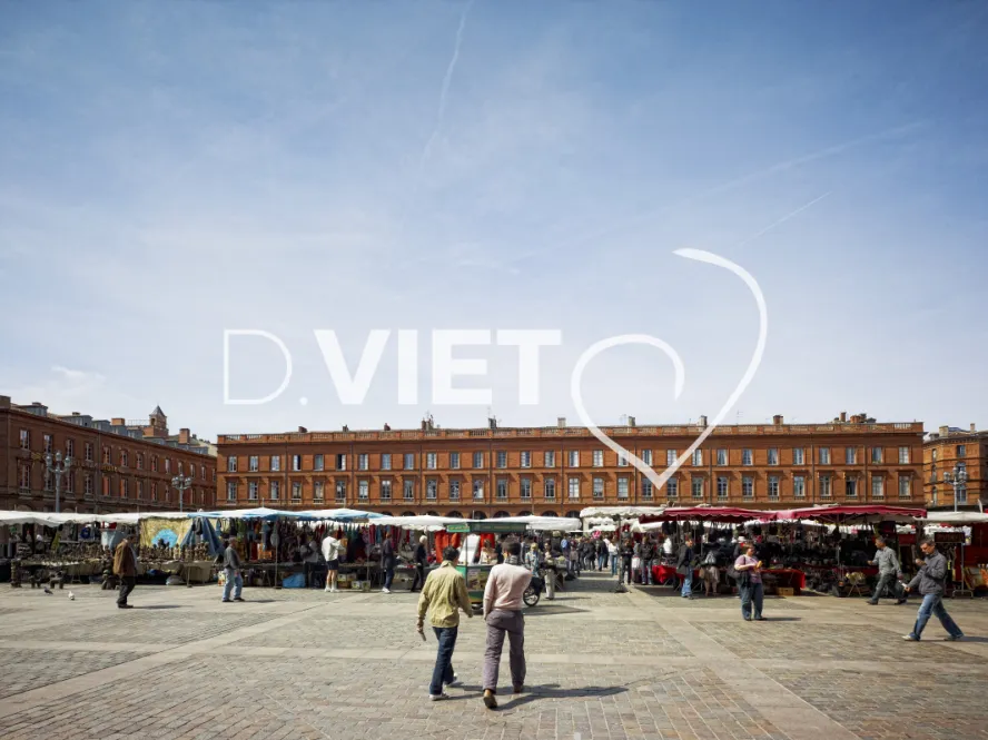 Photo TOULOUSE by VIET - Marché de la place du capitole