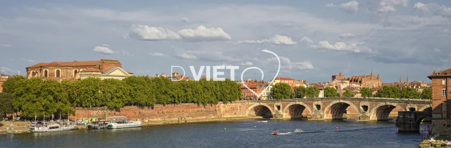 Photo TOULOUSE by VIET - Ski Nautique sur la Garonne
