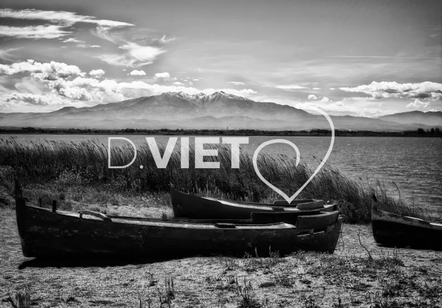 Photo TOULOUSE by VIET - Etangs de Canet et le massif du Canigou