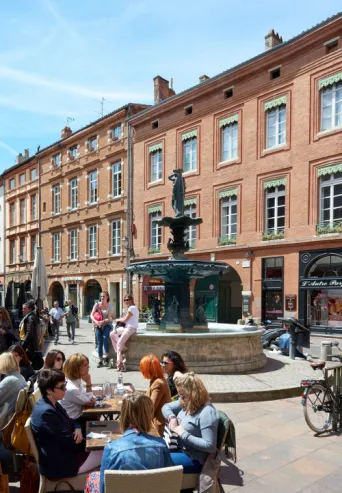 Photo TOULOUSE by VIET - Fontaine et Place salengro