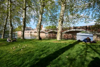 Photo TOULOUSE by VIET - Bord de Garonne