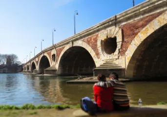 Photo TOULOUSE by VIET - quais de tounis Pont Neuf
