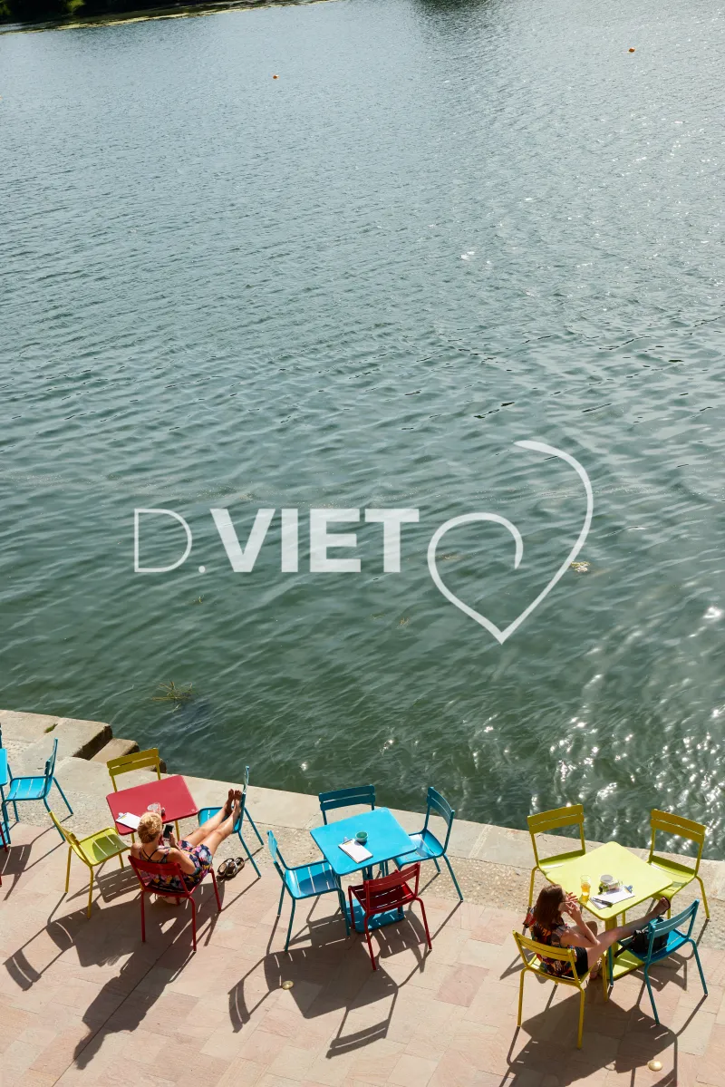 Photo TOULOUSE by VIET - la guinguette au bord de l'eau