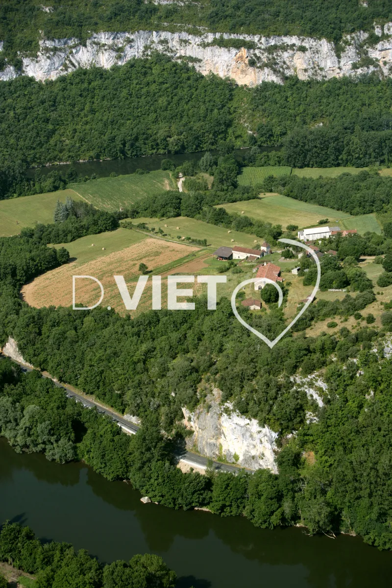 Photo TOULOUSE by VIET - 46 LE LOT ENTRE CIEURAC ET BOUZIES ©VIET 361.com