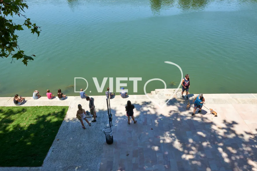 Photo TOULOUSE by VIET - les bords de garonne