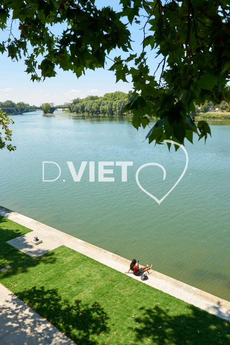 Photo TOULOUSE by VIET - les bords de garonne