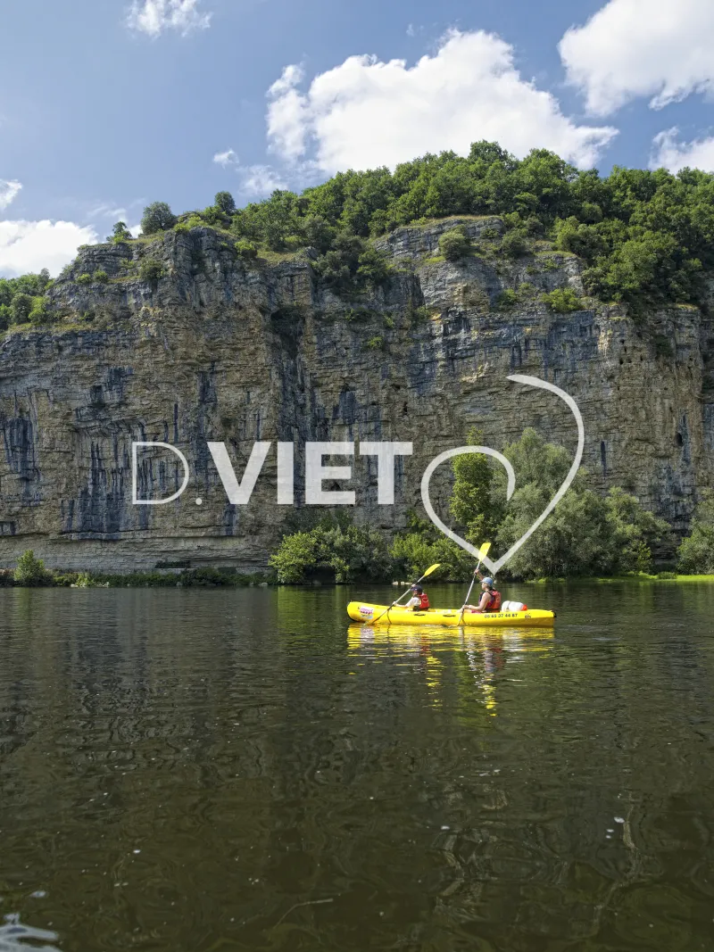 Photo TOULOUSE by VIET - Canoe sur la Dordogne lotoise