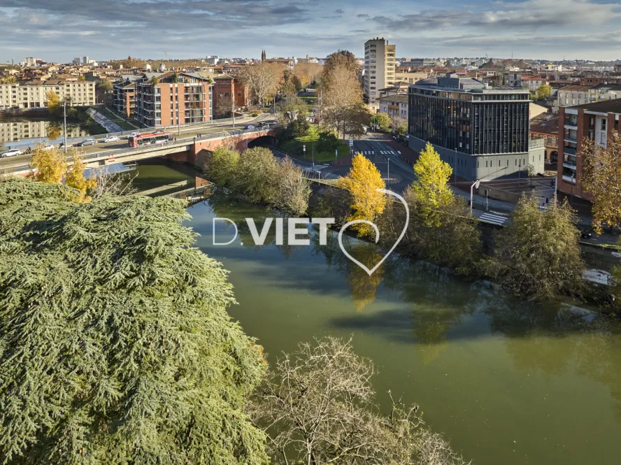 Photo TOULOUSE by VIET - Tram et pont Saint Michel