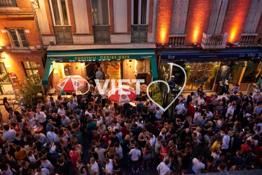 Photo TOULOUSE by VIET - Nocturne Marche Victor Hugo