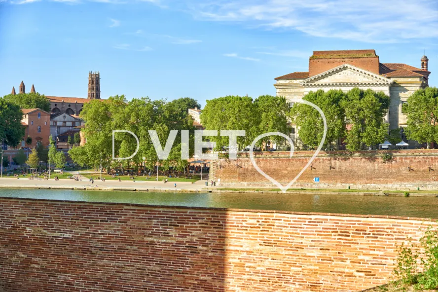 Photo TOULOUSE by VIET - Vue du Pont Neuf quais