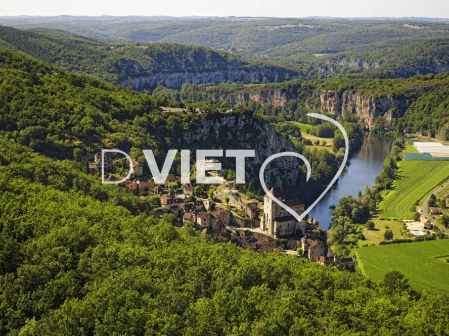 Photo TOULOUSE by VIET - St Cirq lapopie