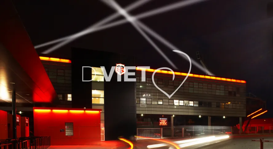 Photo TOULOUSE by VIET - Stade Toulousain de nuit