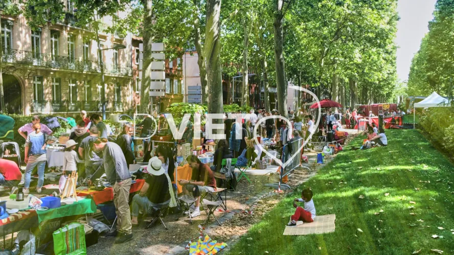 Photo TOULOUSE by VIET - allées François Verdier
