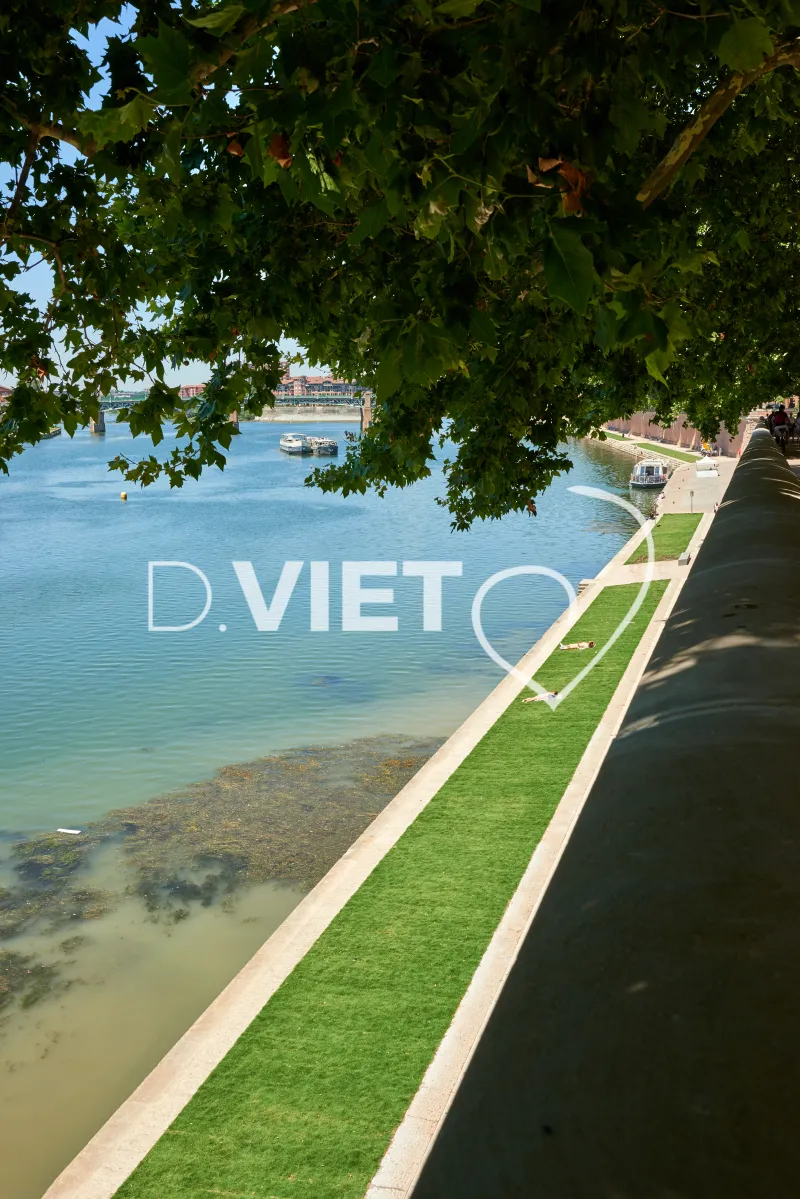Photo TOULOUSE by VIET - les bords de garonne