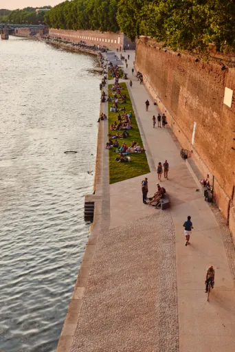 Photo TOULOUSE by VIET - coucher de soleil
